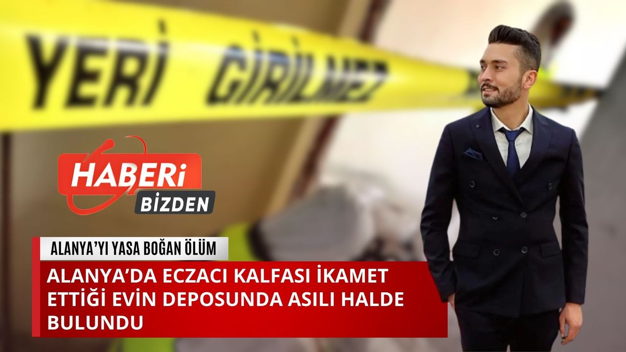 Alanya’da Eczacı Kalfası Kamet Ettiği Evin Deposunda Asılı Halde Bulundu