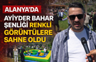 Alanya’da AYİYDER’in Düzenlediği Bahar Şenliğinde Dernek Üyeleri Gönüllerince Eğlendi