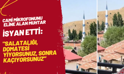 Köy Muhtarından Su İsyanı: “Salatalığı, Domatesi Yiyip Kaçıyorsunuz!”