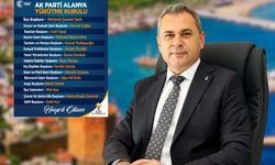AK Parti Alanya İlçe Teşkilatında Görev Değişimi