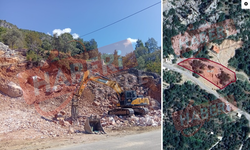 Alanya Mahmutseydi’de Şok İddia! Belediye Arazisinden Usulsüz Taş Alınıyor