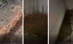 Kayseri’de Yağmur Suyu Bodrumu Bastı: Asansör Boşluğunda Tehlikeli Birikinti Oluştu