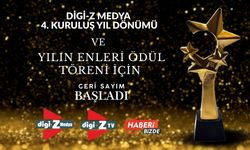 Digi-Z Medya 4. Kuruluş Yıl Dönümü ve Yılın Enleri Ödül Töreni İçin Geri Sayım Başladı