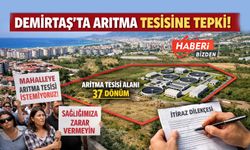 Alanya’da Demirtaş'a Yapılması Planan Arıtma Tesisine Vatandaşalar itiraz Etti