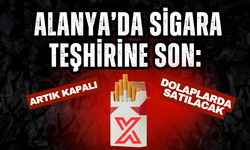 Alanya’da Sigara Teşhirine Son: Artık Gizli Kapalı Dolaplarda Satılacak