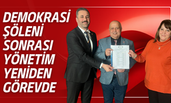 Demokrasi Şöleni Sonrası Yönetim Yeniden Görevde