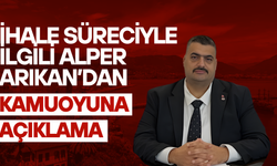 İhale Süreciyle İlgili Alper Arıkan’dan Kamuoyuna Açıklama