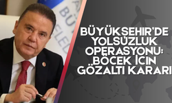 Büyükşehir’de Yolsuzluk Operasyonu: Böcek İçin Gözaltı Kararı
