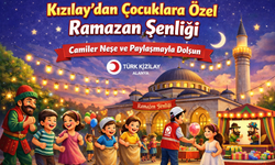 Kızılay’dan Çocuklara Özel Ramazan Şenliği: Camiler Neşe ve Paylaşmayla Dolsun
