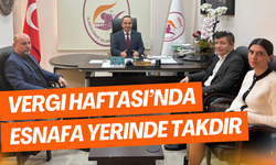 Vergi Haftası’nda Esnafa Yerinde Takdir
