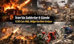İran’da Saldırılar 6 Günde 1230 Can Aldı, Bölge Gerilimi Artıyor