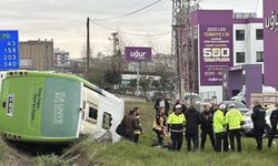 Samsun’da Midibüs Devrildi: Aralarında Öğrencilerin de Olduğu 11 Yaralı
