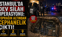 İstanbul’da Dev Silah Operasyonu: Toprağın Altından Cephanelik Çıktı