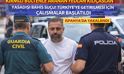 Kırmızı Bültenle Aranan Kılıçaslan İspanya’da Yakalandı