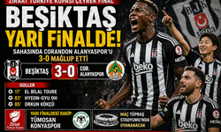 Alanyaspor Kupaya Veda Etti Beşiktaş Net Skorla Yarı Finalde