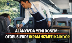 Alanya'da Yeni Dönem: Otobüslerde İkram Hizmeti Kalkıyor
