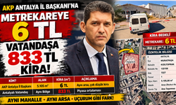 AK Parti Antalya İl Başkanı Çetin Hakkındaki Kira İddiaları Tartışma Yarattı