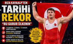Rıza Kayaalp’ten Tarihi Rekor “Bu Gurur Ülkemin”