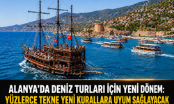 Alanya’da Deniz Turları İçin Yeni Dönem: Yüzlerce Tekne Yeni Kurallara Uyum Sağlayacak
