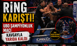 Trabzon'da Ring Karıştı: UBO Şampiyonluk Maçı Kavgayla Yarıda Kaldı