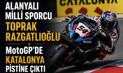 Alanyalı Milli Sporcu Toprak Razgatlıoğlu MotoGP’de Katalonya Pistine Çıktı