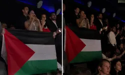 Eurovision Finalinde Filistin Bayrağı Protestosu