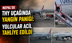 THY Uçağında Nepal’de Panik! Yolcular Acil Koduyla Tahliye Edildi