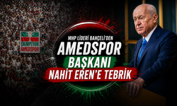 MHP Lideri Devlet Bahçeli'den Amedspor’a Tebrik Mesajı
