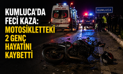 Kumluca’da Feci Kaza: Motosikletteki 2 Genç Hayatını Kaybetti