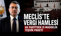 AK Parti’den 15 Maddelik Vergi Teşvik Paketi Meclis’te