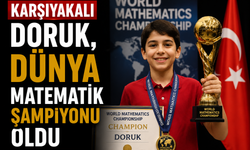 Karşıyakalı Doruk, Dünya Matematik Şampiyonu Oldu