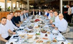 Kaymakam Öztürk'ten Başsavcı Ali Öztürk ve Başkan Erhan Yılmaz'a Veda Programı
