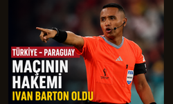 Türkiye - Paraguay Maçının Hakemi Ivan Barton Oldu