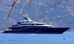 150 Milyon Dolarlık Dev Yat Bodrum'da: Görenler Dönüp Bir Daha Baktı