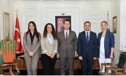 Kaymakam Öztürk, Birleşik Krallık Muavin Konsolosu Korukoğlu’nu Ağırladı