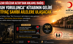 Yazar Gülizar Altay’dan Anlamlı Bağış: “Ruh Yorulunca” Kitabının Geliri İhtiyaç Sahibi Ailelere Ulaşacak