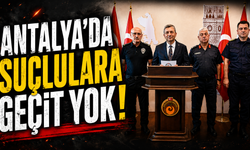 Antalya'da Suçlulara Geçit Yok: Bir Ayda 5 Bin 304 Kişi Yakalandı