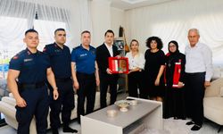 Alanya Kaymakamı Şehit Ailesini Ziyaret Etti