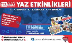 ATABEM’de Yaz Dönemi Heyecanı Başlıyor: Kayıtlar 8 Haziran’da Açılıyor