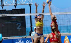 Alanya’da Plaj Voleybolu Coşkusu Zirvede: Nefes Kesen Mücadeleler Devam Ediyor
