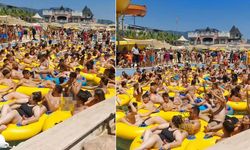 İzmir'de Su Parklarında Yoğunluk: Görüntüler Sosyal Medyada Gündem Oldu