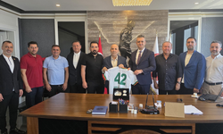 Alanyaspor Yönetiminden Başsavcı Abdullah Sert'e Hayırlı Olsun Ziyareti
