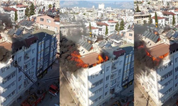 Antalya'da Teras Katında Çıkan Yangında Facianın Eşiğinden Dönüldü