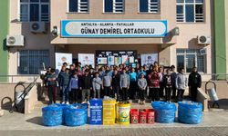 Alanya'da 3 Bin 500 Öğrenciye Çevre ve Sıfır Atık Eğitimi