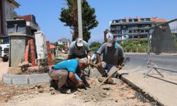 Kestel'de İsa Küçülmez Caddesi Baştan Sona Yenileniyor
