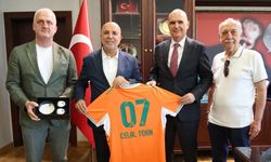Alanyaspor Yönetiminden Antalya Cumhuriyet Başsavcısı Celal Tekin’e Ziyaret