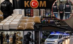 Alanya Ve 4 İlçede Kaçakçılık Operasyonu: 3 Şüpheli Tutuklandı