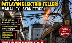 Şekerhane’de Elektrik Telleri Tehlike Saçıyor: Mahalleli Çözüm Bekliyor