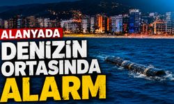 Alanya Açıklarında Dikkat Çeken Görüntü: Arıtma Boruları Deniz Yüzeyine Çıktı
