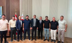 Alanya Keçiboynuzu Üreticileri Birliği’nden KKTC Cumhurbaşkanı Erhürman’a Ziyaret